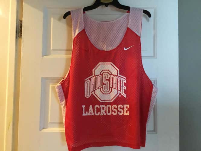 Ohio State Men’s Lacrosse - Red Used Adult Men's XL Nike Jersey