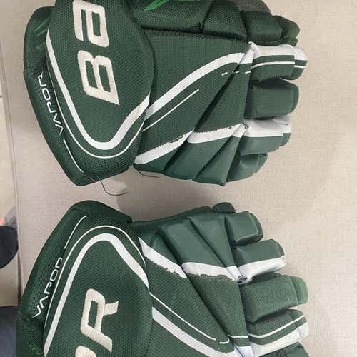 Green Used Bauer Vapor X800 Lite 13" Gloves
