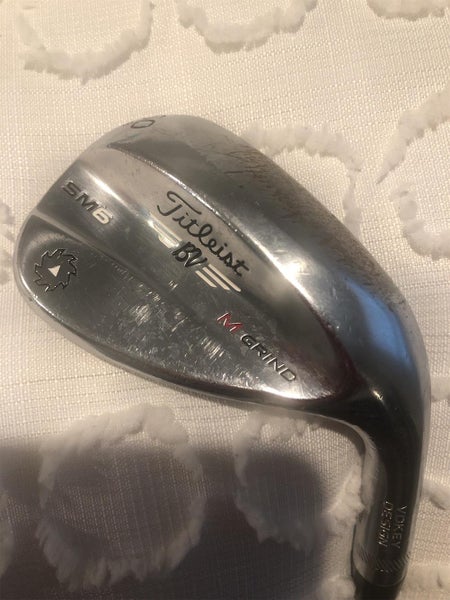 Used Right Handed BV Vokey SM6 Wedge Flex Steel Shaft Wedge