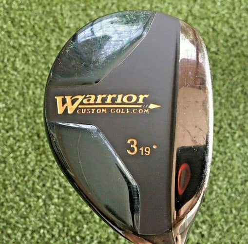 Warrior Golf Black 3 Hybrid 19* / RH / Tour 3.1 Regular Graphite / NICE / mm8279