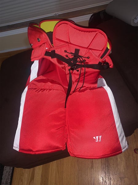 Red New Medium Warrior Franchise Pro Stock Hockey Pants