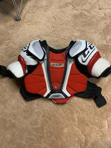 Used Medium CCM U+ Pro Stock Shoulder Pads