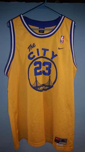 Nike NBA Jason Richardson Golden State Warriors "The City" Extra Large Jersey +2 Length