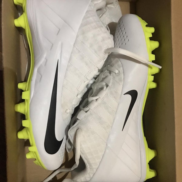 Alpha Huarache 6 BG Youth Lax Cleats size 6 White