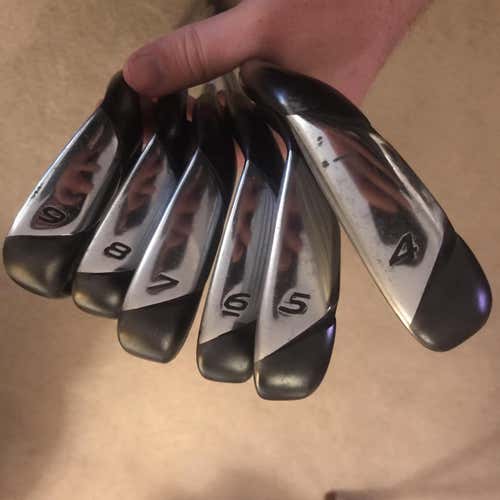 Used Right Handed Burner 2.0 Stiff Flex Steel Shaft Iron Set