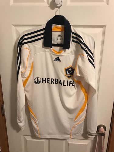 Men's XL La Galaxy David Beckham Adidas Jersey