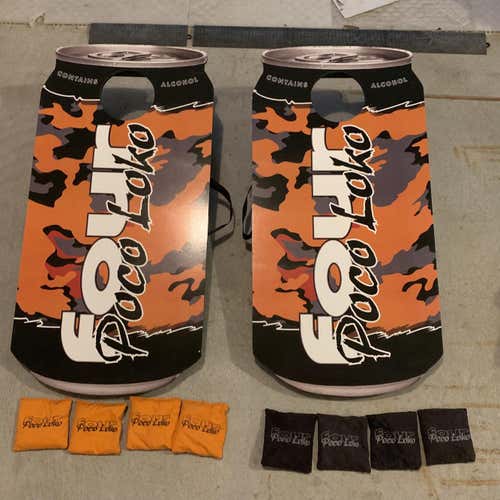 Four Loko Corn Hole Boards