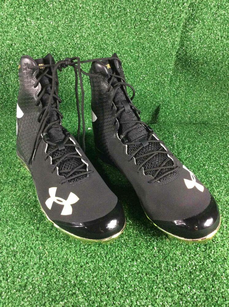 Under Armour Power Clamp Men's Multiple Sizes - Used Green/White Cleats 