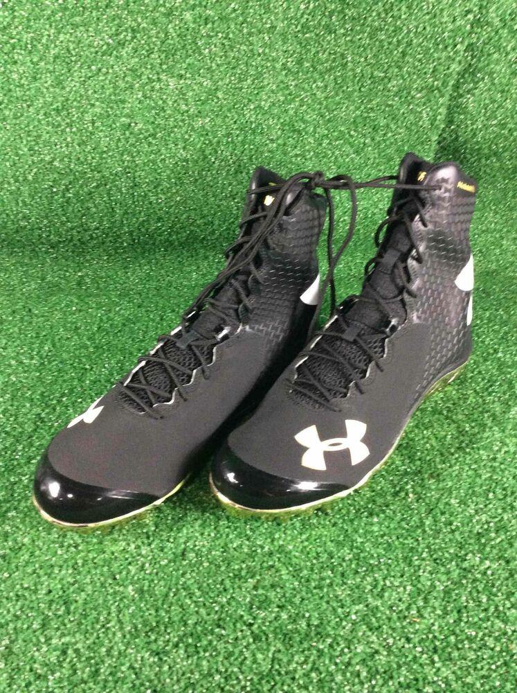 Baltimore Ravens Team Issued Under Armour Brawler 13.5 Size Football Cleats 