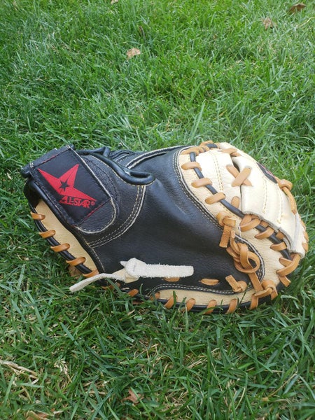 Black Used All Star Catcher's Right Hand Throw Cm1010bt Baseball Glove