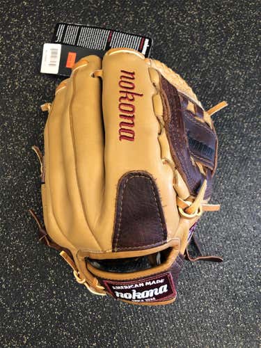 Brown New Pitcher's 12" Baseball Glove
