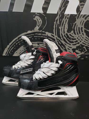 Senior Used Bauer 1x Hockey Goalie Skates Regular Width Size 8