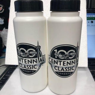 NEW Water Bottle 100th Anniversary Leafs