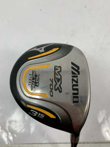 Used Mizuno Mx 700 3 Wood Graphite Regular Golf Fairway Woods