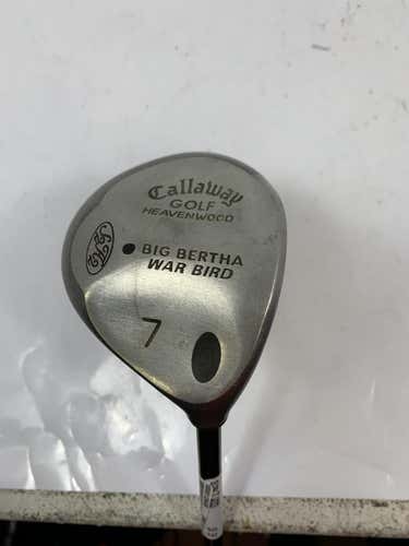 Used Callaway Big Bertha War Bird 7 Wood Graphite Regular Golf Fairway Woods