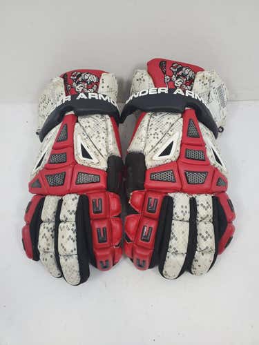 Used Under Armour Gloves Lg Lacrosse Mens Gloves