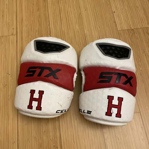 Harvard Lacrosse Used Large STX Cell III Arm Pads