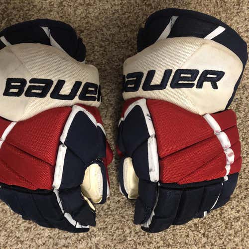 Troy Brouwer Bauer Vapor X60 14" Pro Stock Gloves