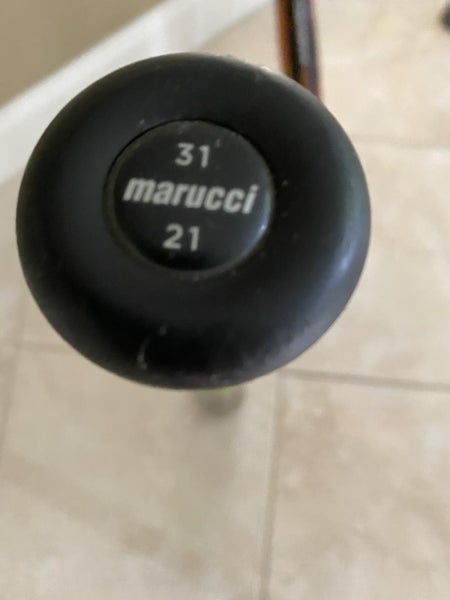 Used Kid Pitch (9YO-13YO) USSSA Certified Marucci Composite Hex Composite Bat (-10) 21 oz 31"