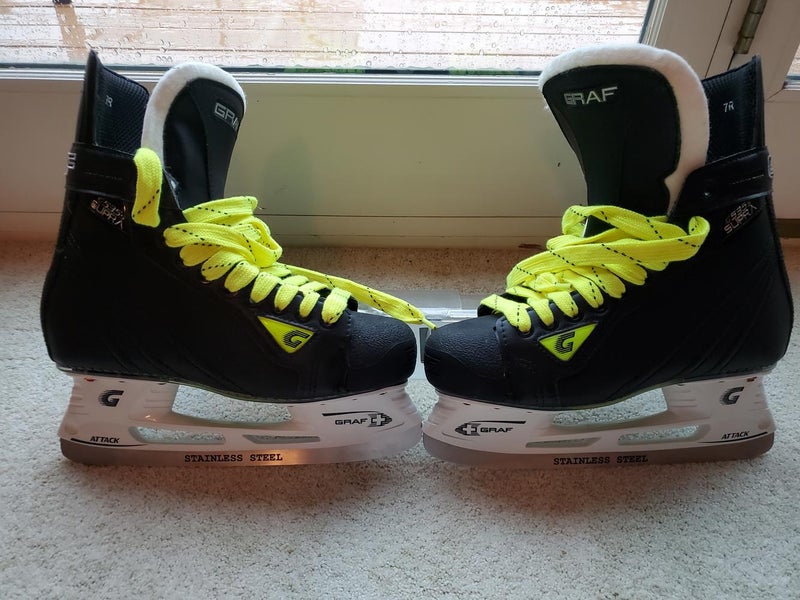 Senior New Graf G535 Hockey Skates Regular Width Size 7