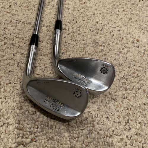 Used Right Handed Vokey SM5 Tour Chrome Regular Flex Steel Shaft Wedge