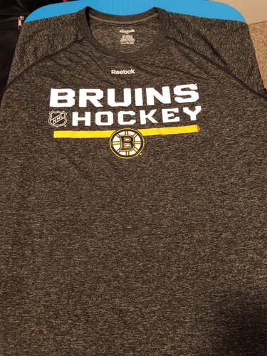 Bruins Black Men's XL Adidas Shirts