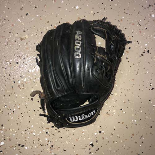 Black Used Infield A2000 11.25" Baseball Glove