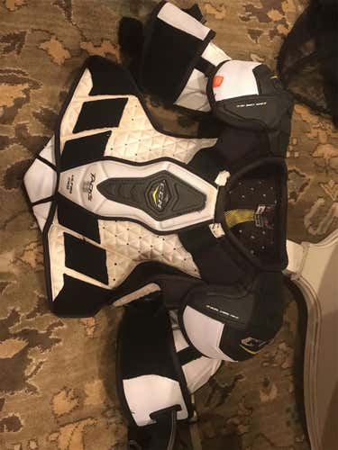 Used Medium CCM Pro Stock Shoulder Pads
