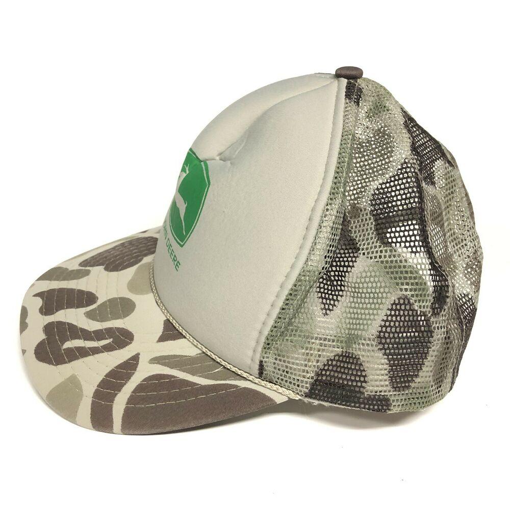 Vintage John Deere Trucker Hat Baseball 