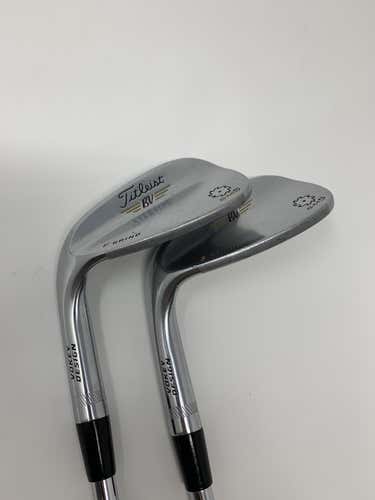 Left Handed LH Vokey SM5 Tour Chrome Wedge Set - 52* & 56*