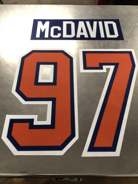 100% AUTHENTIC Tackle twill McDAVID Athletic Numbers