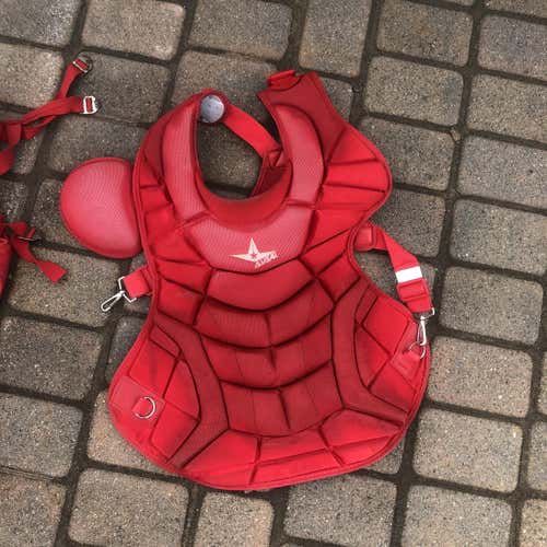 Used All Star System 7 Catcher's Set