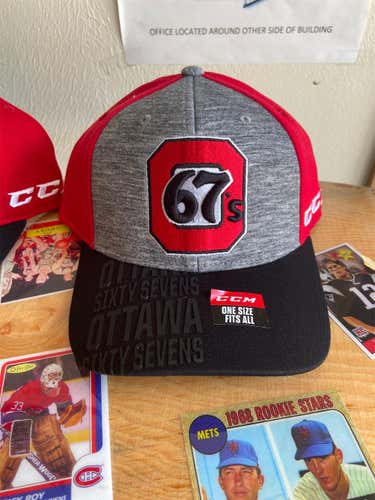 Ottawa 67’s One Size Fits All CCM Hat