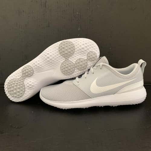 NEW! Size 9.5 Nike Roshe G Triple White Golf Shoes Men's