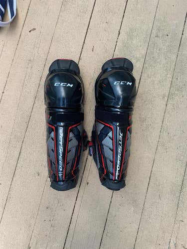 Used CCM JetSpeed FT1  Shin Pads