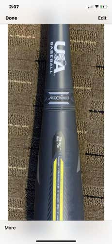 Used  Composite Ghost X (-8) 23 oz 31" Bat