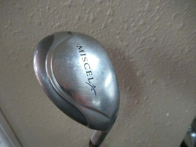 LADIES TAYLORMADE MISCELA HYBRID # 6 29 DEGREE LOFT FACTORY GRAPHITE NEW GRIP