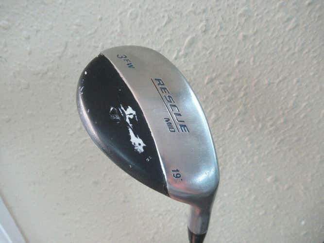 TAYLORMADE TP TOUR PREFERRED HYBRID RESCUE # 3 19 GRAPHITE STIFF NEW GRIP