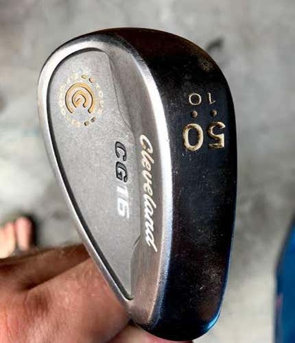 Cleveland, CG16 Black Satin Wedge, 50 Degree, Steel Shaft