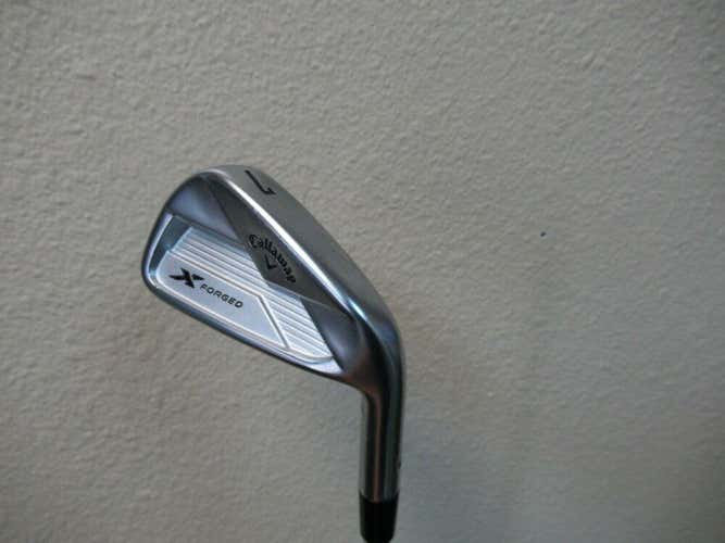 NICE 2018 CALLAWAY X FORGED 7 IRON PROJECT X 6.0 STEEL STIFF
