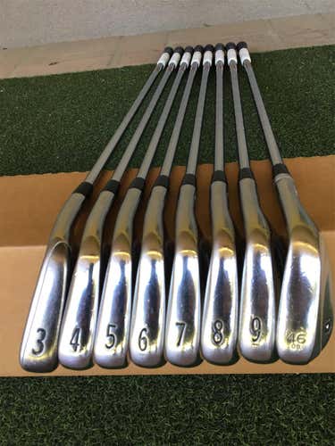 Used Right Handed CB 716 Stiff Flex Steel Shaft Iron Set