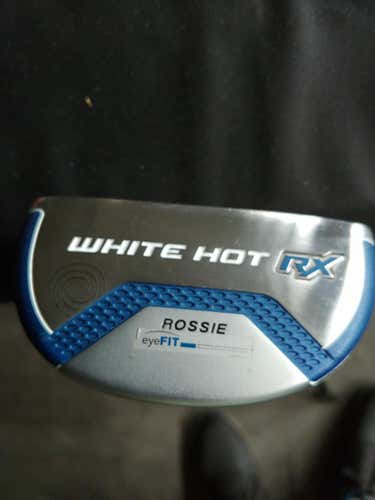 Used Men's Odyssey Right Handed Counterbalanced White Hot RX Rossie Putter 35"
