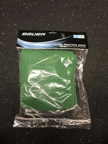 Team Set - New Green Cotton Bauer Hockey Socks