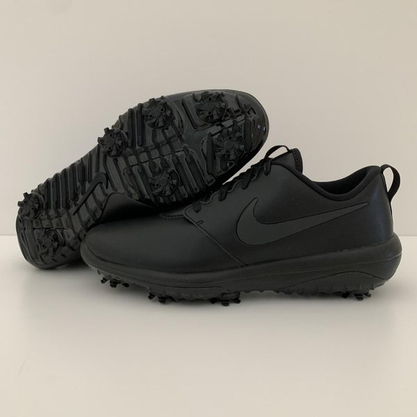 NEW! Size 9 Nike Roshe Golf Tour 'Triple Black' Shoes Men's