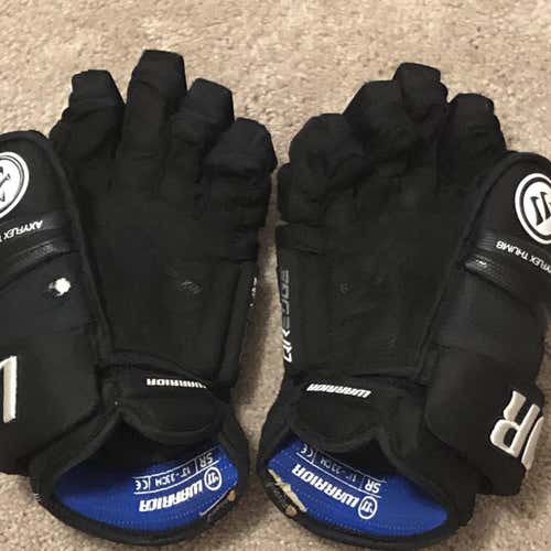Black Used Warrior 13" Gloves
