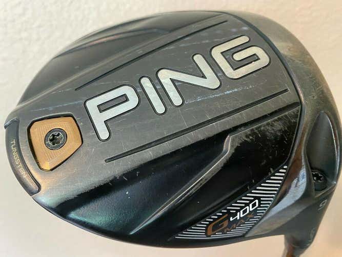 Ping G400 Max 9* Driver with Alta CB 55-g Sr Flex 3005
