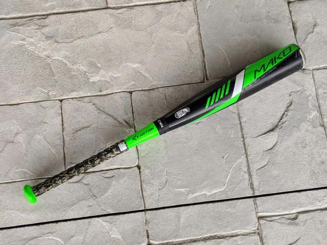 Kid Pitch (9YO-13YO) Used 2016 USSSA Certified Easton Composite Mako Bat (-10) 18 oz 28"