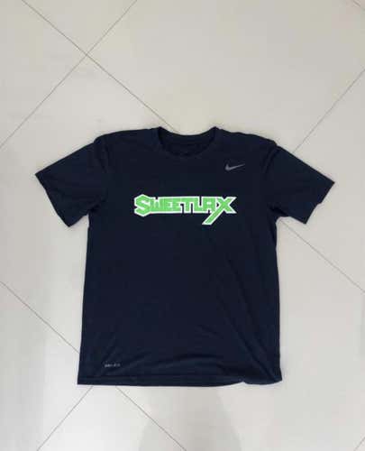 New Nike Sweetlax and Upstate T-shirt medium