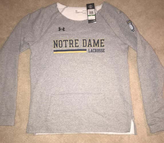 Gray Women's Large Under Armour Sweatshirt