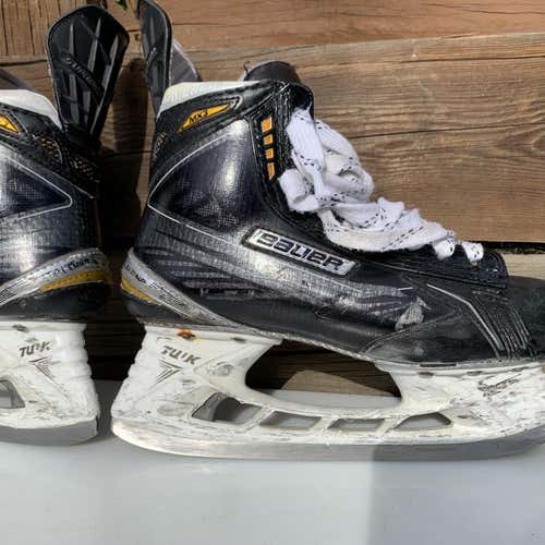 Used Bauer Supreme MX3 Regular Width Size 4.5 Hockey Skates
